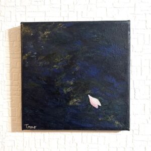 月明りにひとひら